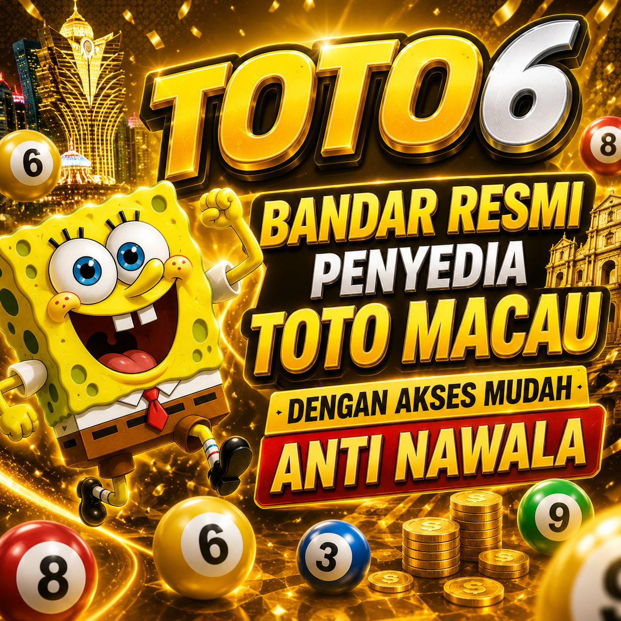 TOTO6: Bandar Resmi Penyedia Toto Macau Dengan Akses Mudah Anti Nawala